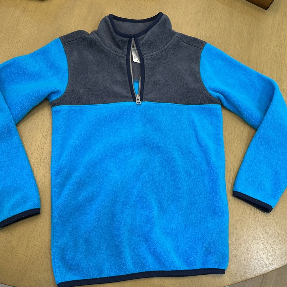 Carters Quarter Zip Fleece Pullover Jacket Boys Size 8